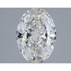 Diament szlif owalny, 2ct, SI2, H, IGI 724522172