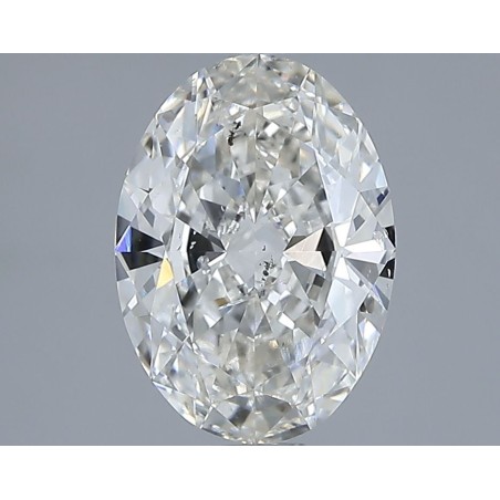 Diament szlif owalny, 2ct, SI2, H, IGI 724522172