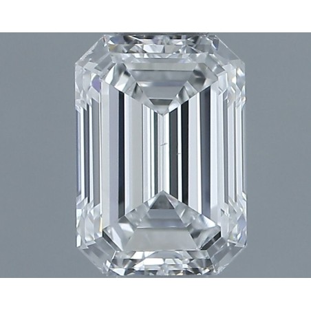 Diament szlif szmaragdowy, 0.5ct, SI1, E, GIA 5546259397