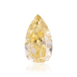 Diament o barwie fantazyjnej szlif gruszkowy, 0.41ct, SI1, Fancy Orangey Yellow, GIA 1178449500