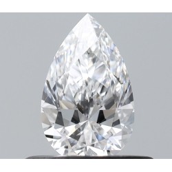 Diament szlif gruszkowy, 0.4ct, VS2, D, GIA 7546295348