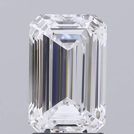 Diament laboratoryjny szlif szmaragdowy, 2.09ct, VVS2, D, IGI LG758510113