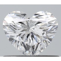Diament serce, 0.5ct, SI1, E, GIA 2544248651