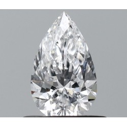 Diament szlif gruszkowy, 0.52ct, SI1, D, GIA 7546259092