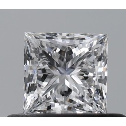 Diament szlif princess, 0.4ct, VVS1, D, GIA 5546295343