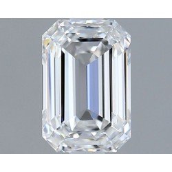 Diament laboratoryjny szlif szmaragdowy, 1.29ct, VVS1, E, IGI LG739578802