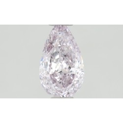 Diament o barwie fantazyjnej szlif gruszkowy, 0.45ct, SI2, Fancy Purple Pink, GIA 6224422351