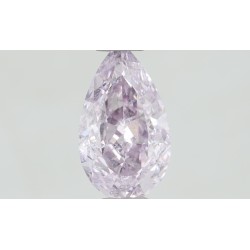 Diament o barwie fantazyjnej szlif gruszkowy, 0.5ct, SI2, Fancy Purple Pink, GIA 2221451893