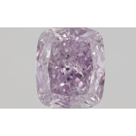 Diament o barwie fantazyjnej szlif owalny, 0.3ct, SI2, Fancy Pinkish Purple, GIA 2221528418