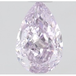 Diament o barwie fantazyjnej szlif gruszkowy, 0.3ct, SI1, Fancy Pinkish Purple, GIA 1236435727