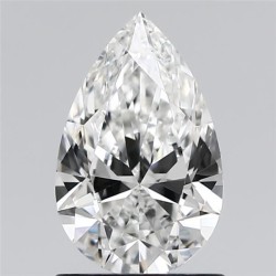 Diament laboratoryjny szlif gruszkowy, 1.11ct, VVS2, E, IGI LG496119646