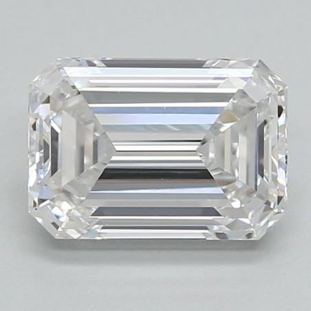 Diament laboratoryjny szlif szmaragdowy, 1.58ct, VVS2, E, IGI LG750578522