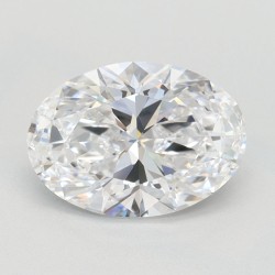 Diament laboratoryjny szlif owalny, 1.45ct, IF, D, IGI LG694525783