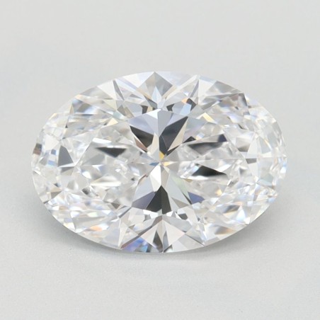 Diament laboratoryjny szlif owalny, 1.45ct, IF, D, IGI LG694525783