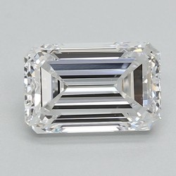 Diament laboratoryjny szlif szmaragdowy, 1ct, VVS2, D, IGI LG755527656