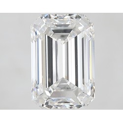 Diament laboratoryjny szlif szmaragdowy, 3ct, VVS2, E, IGI LG757523802