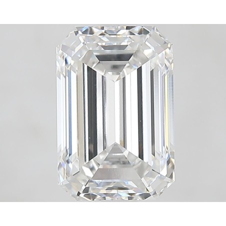 Diament laboratoryjny szlif szmaragdowy, 3ct, VVS2, E, IGI LG757523802