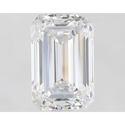 Diament laboratoryjny szlif szmaragdowy, 2.71ct, VVS2, E, IGI LG758551285