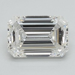 Diament laboratoryjny szlif szmaragdowy, 1.62ct, VVS2, F, IGI LG712553248
