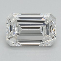 Diament laboratoryjny szlif szmaragdowy, 1.64ct, VVS2, F, IGI LG750578449