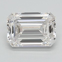 Diament laboratoryjny szlif szmaragdowy, 1.53ct, VVS1, F, IGI LG710561048