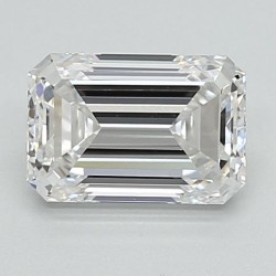 Diament laboratoryjny szlif szmaragdowy, 1ct, IF, F, IGI LG724585509