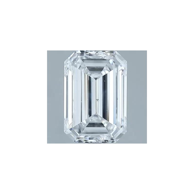 Diament szlif szmaragdowy, 2ct, SI2, D, GIA 6522267803