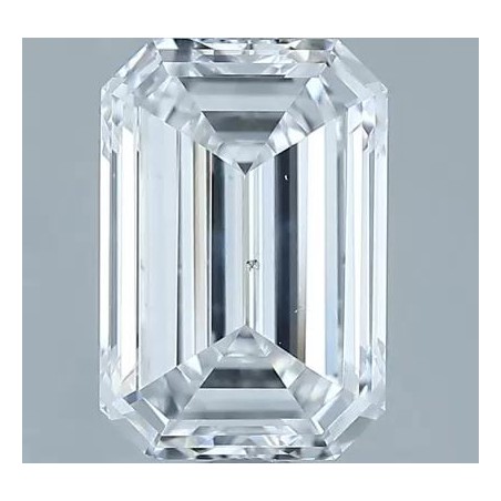 Diament szlif szmaragdowy, 2ct, SI2, D, GIA 6522267803