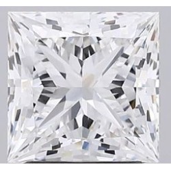 Diament laboratoryjny szlif princess, 2.07ct, VVS2, E, GIA 5232436206