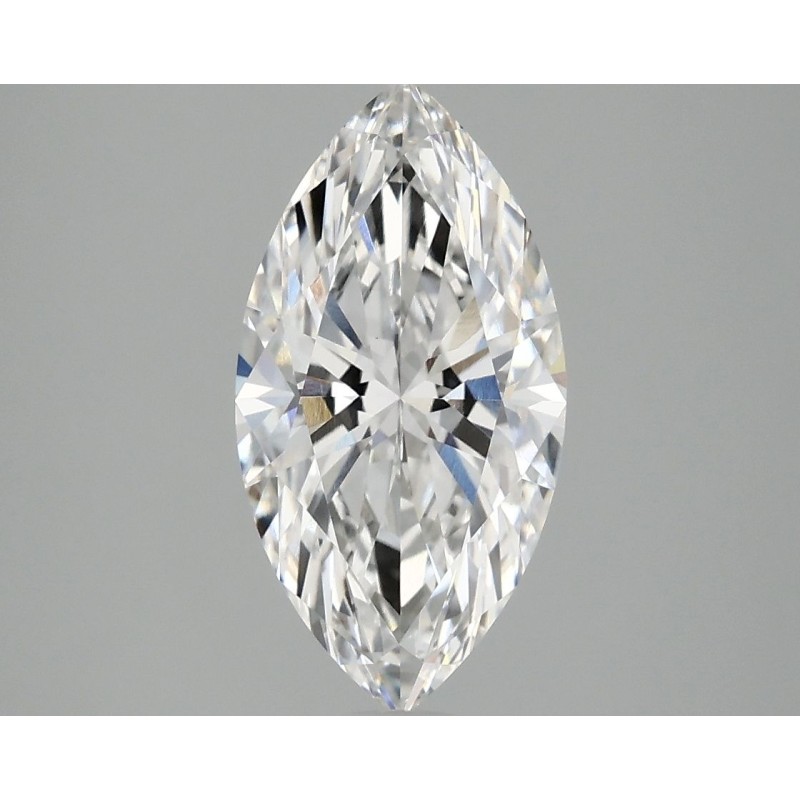 Diament laboratoryjny markiza, 2.1ct, VVS2, E, IGI LG739587084