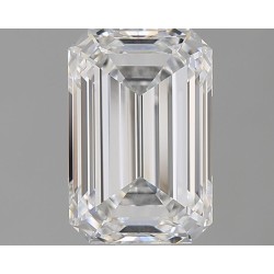 Diament szlif szmaragdowy, 1.51ct, VVS2, E, GIA 6511513947