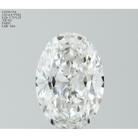 Diament szlif owalny, 1.03ct, VVS2, E, GIA 1549274590