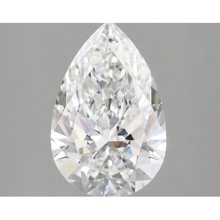 Diament laboratoryjny szlif gruszkowy, 2ct, VVS2, D, IGI LG758575355