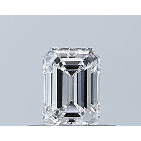 Diament szlif szmaragdowy, 0.3ct, VVS2, D, GIA 6531547899