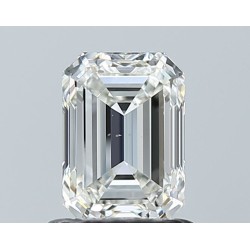 Diament szlif szmaragdowy, 1.01ct, SI1, H, GIA 6237818832