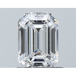 Diament szlif szmaragdowy, 1ct, SI1, E, GIA 5231817782