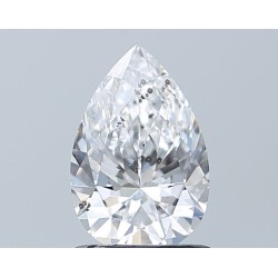 Diament szlif gruszkowy, 1ct, SI2, D, GIA 2235818850