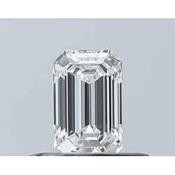 Diament szlif szmaragdowy, 0.31ct, VVS1, F, GIA 6237818924