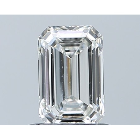 Diament szlif szmaragdowy, 0.8ct, SI1, H, GIA 2235811267