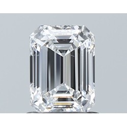 Diament szlif szmaragdowy, 1ct, SI1, D, GIA 1232820920