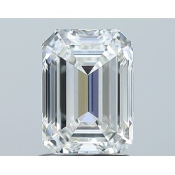Diament szlif szmaragdowy, 1.5ct, VS1, G, GIA 5232811239