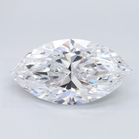 Diament laboratoryjny markiza, 3ct, VVS1, D, GIA 7536078804