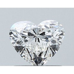 Diament serce, 0.7ct, VVS2, G, GIA 1232805223