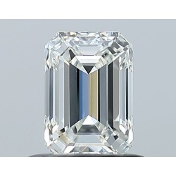 Diament szlif szmaragdowy, 0.7ct, VS2, H, GIA 1232805251