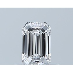 Diament szlif szmaragdowy, 0.32ct, VVS2, D, GIA 6237804347