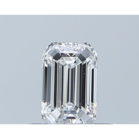 Diament szlif szmaragdowy, 0.32ct, VVS2, D, GIA 6237804347