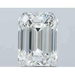 Diament szlif szmaragdowy, 1.7ct, VVS2, H, GIA 2235804457