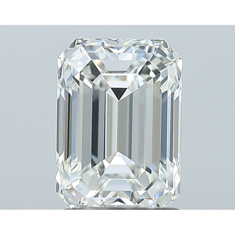 Diament szlif szmaragdowy, 1.7ct, VVS2, H, GIA 2235804457