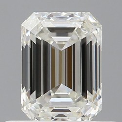 Diament szlif szmaragdowy, 0.71ct, VVS2, I, GIA 6521182711