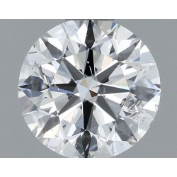 Diament szlif okrągły, 0.74ct, SI2, H, GIA 2536502406